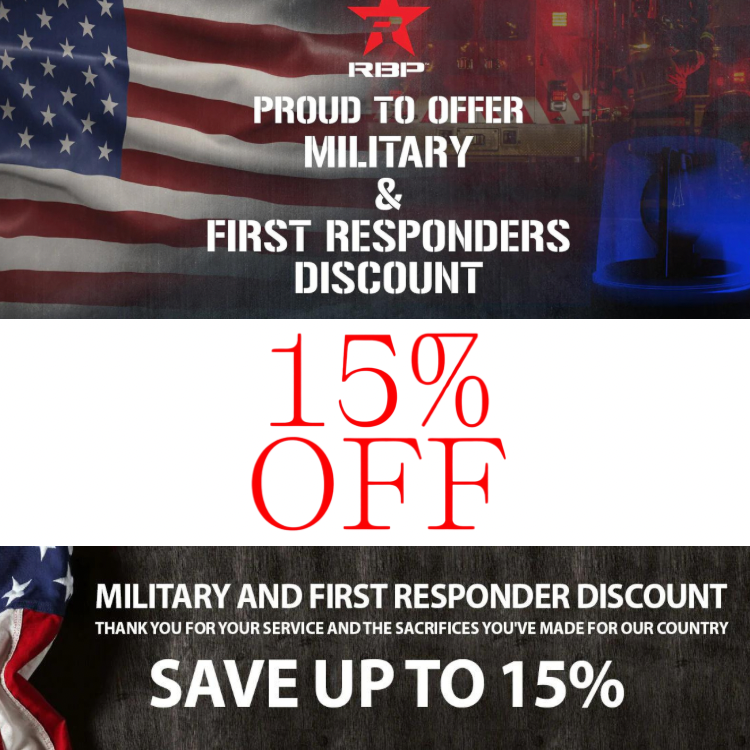 Militart & First Responders Discount